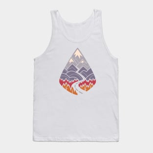 The Road Goes Ever On : Autumn Tank Top